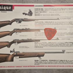 Publicit&eacute; armes UNIQUE
