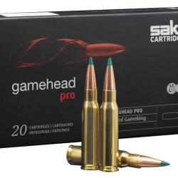 Munitions SAKO GAMEHEAD PRO calibre 243W 5.8g - 90gr x20