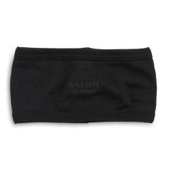 Bandeau Brynje Arctic double &eacute;paisseur laine m&eacute;rinos 220 g/m&sup2; - Noir / Taille unique