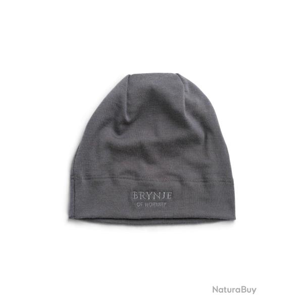 Bonnet Brynje Classic laine m�rinos 190 g/m� extra-fine - Gris / Taille unique