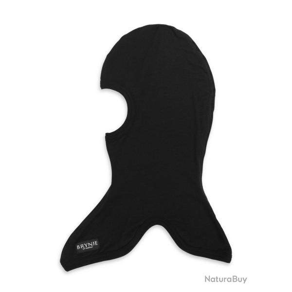 Cagoule Brynje Arctic double �paisseur laine m�rinos 220 g/m� - Noir / Taille unique