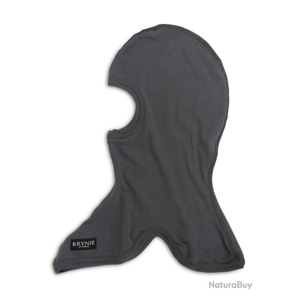 Cagoule Brynje Arctic double �paisseur laine m�rinos 220 g/m� - Gris / Taille unique