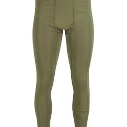 Cale&ccedil;on long Brynje Arctic laine m&eacute;rinos 220 g/m&sup2; - Vert olive / M