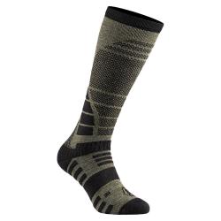 Chaussettes chaudes A10 Equipment Impact 14 Winter en laine - Vert Olive / 39-42