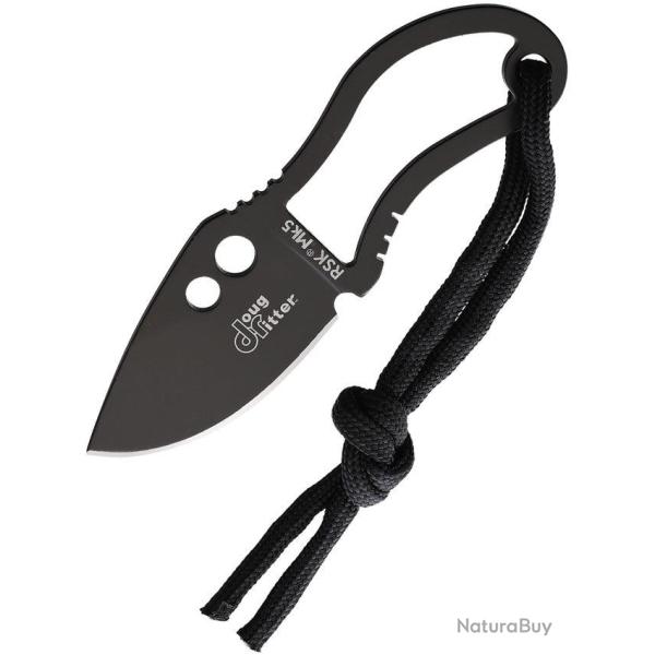 Couteau � lame fixe Doug Ritter RSK MK5 acier 2Cr13 lame 44 mm - Noir