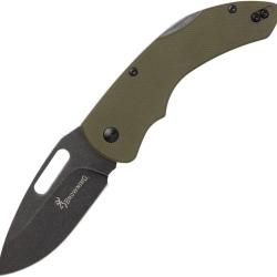 Couteau pliant Browning Hidden Hollow Large acier D2 - Autre