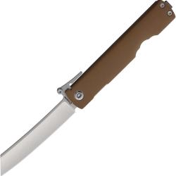 Couteau pliant Daggerr Knives Higonokami acier VG-10 - Marron