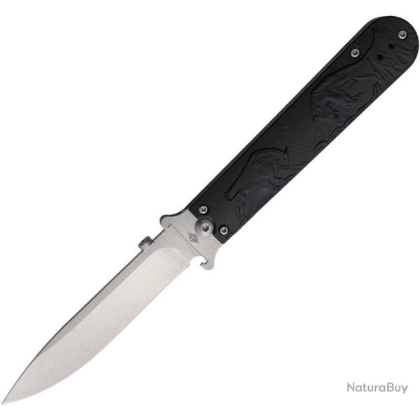 Couteau pliant Daggerr Knives Peremen Zubry lame 95 mm - Noir