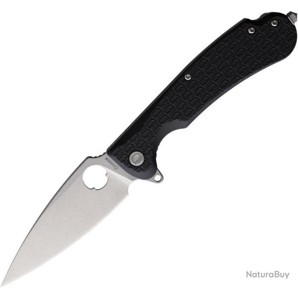 Couteau pliant Daggerr Knives Resident acier 8Cr14MoV lame spear point 89 mm - Noir