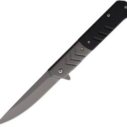 Couteau pliant ElitEdge 10-A106 acier 420C lame 102 mm - Noir