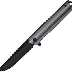 Couteau pliant ElitEdge 10-A115 acier 420C lame 95 mm - Gris