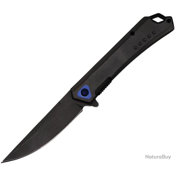 Couteau pliant ElitEdge 10-A83S acier 3Cr13 lame 95 mm - Noir