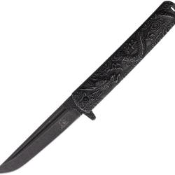 Couteau pliant Falcon Dragon KS3024 &agrave; ouverture assist&eacute;e - Autre
