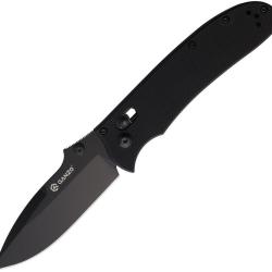 Couteau pliant Ganzo Knives G704 acier 440C lame drop point - Noir
