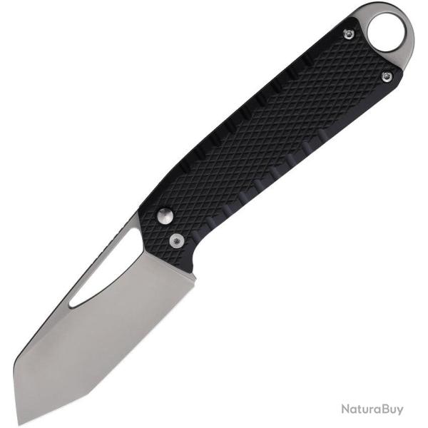 Couteau pliant Ketuo Ventr acier 14C28N lame tanto 73 mm - Noir
