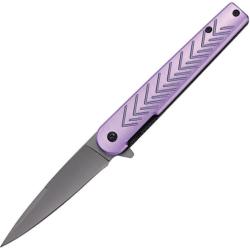 Couteau pliant MTech A2035 acier 3Cr13 lame 89 mm - Violet