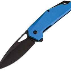 Couteau pliant MTech A2038 acier 3Cr13 lame 83 mm - Bleu