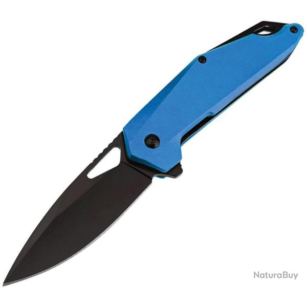 Couteau pliant MTech A2038 acier 3Cr13 lame 83 mm - Bleu