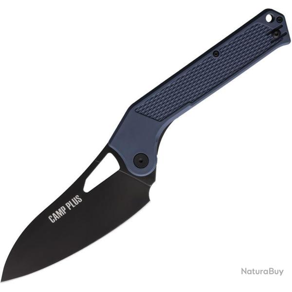 Couteau pliant Ontario Camp Plus EDC lame cleaver 114 mm - Gris