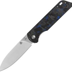 Couteau pliant QSP Knife Parrot V2 acier D2 lame spear point - Bleu