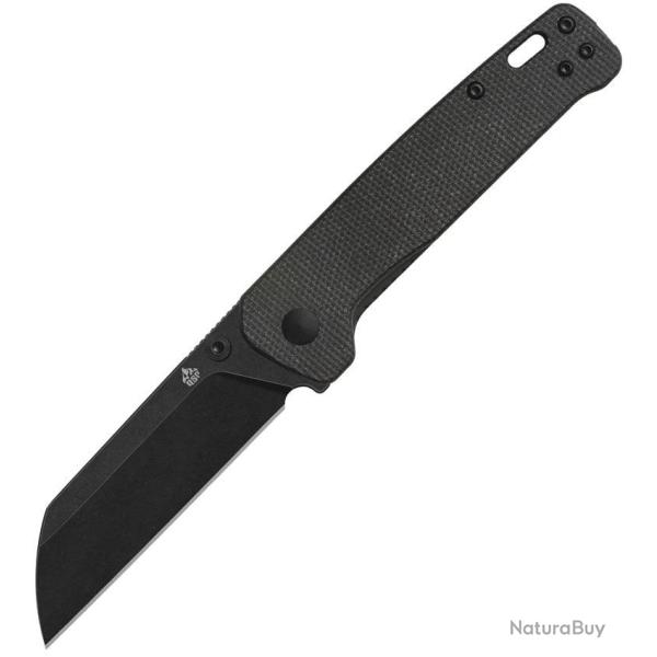 Couteau pliant QSP Knife Penguin V2 acier D2 lame sheepsfoot - Marron