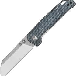Couteau pliant QSP Knife Penguin V2 acier D2 lame sheepsfoot - Bleu