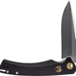 Couteau pliant Remington R15734 EDC lame drop point 95 mm - Noir