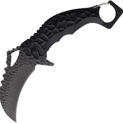 Couteau pliant Rite Edge Karambit LQ3554 lame karambit 76 mm - Noir