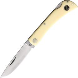 Couteau pliant Roper Knives Pecos Tumble Weed lame 64 mm - Jaune