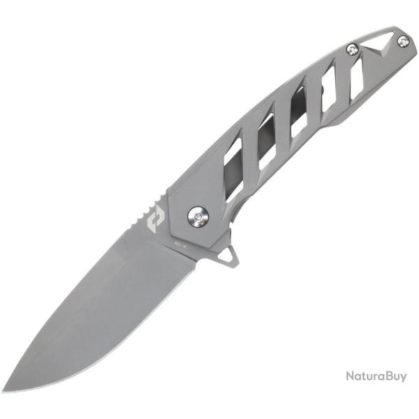 Couteau pliant Schrade Ventricle acier AUS-10A lame 76 mm - Gris