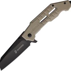 Couteau pliant US Marine Corps M-A3002 acier 3Cr13 - Beige