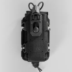 Double porte-chargeur 9 mm GK Dutycall superpos&eacute; sur platine - Noir