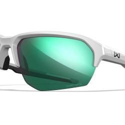 Lunettes balistiques Wiley X WX JAKL MIL-PRF-32432A verres polaris&eacute;s - Blanc / Captivate Polarized G