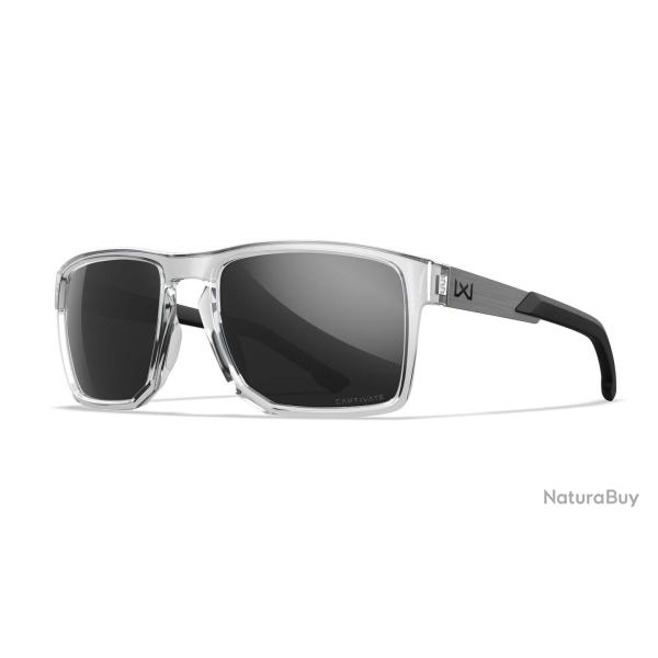 Lunettes de protection Wiley X WX Apex ANSI Z87.1 verres Captivate - Transparent / Captivate Grey