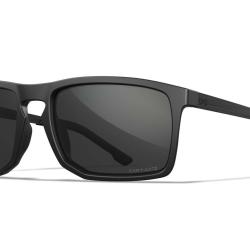 Lunettes de protection Wiley X WX Axe ANSI Z87.1 verres polaris&eacute;s Captivate noir - Noir mat / Captiv