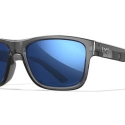 Lunettes de protection Wiley X WX Ovation ANSI Z87.1 verres Captivate - Gris fonc&eacute; translucide / Cap