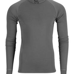 Maillot de corps manches longues Brynje Classic laine m&eacute;rinos - Gris / S