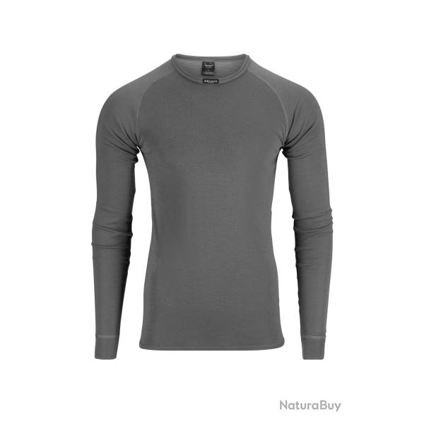 Maillot de corps manches longues Brynje Classic laine m�rinos - Gris / XL