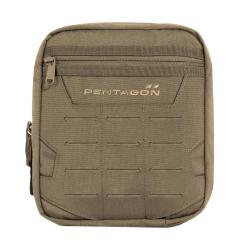 Pochette EDC Pentagon EDC 2.0 100 % nylon Cordura YKK - Coyote / Taille unique