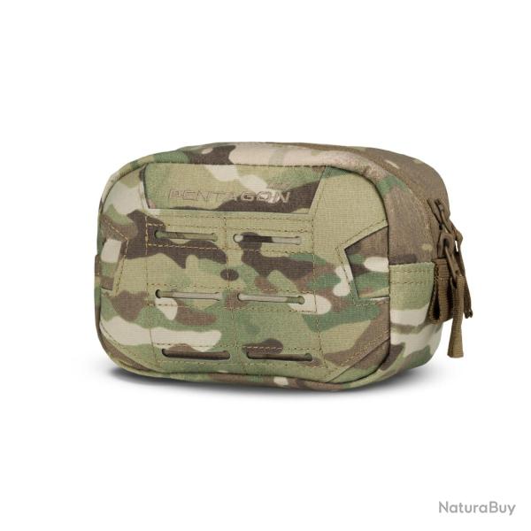 Pochette utilitaire 15 x 10 cm Pentagon Elpis Cordura 500D - Multicam