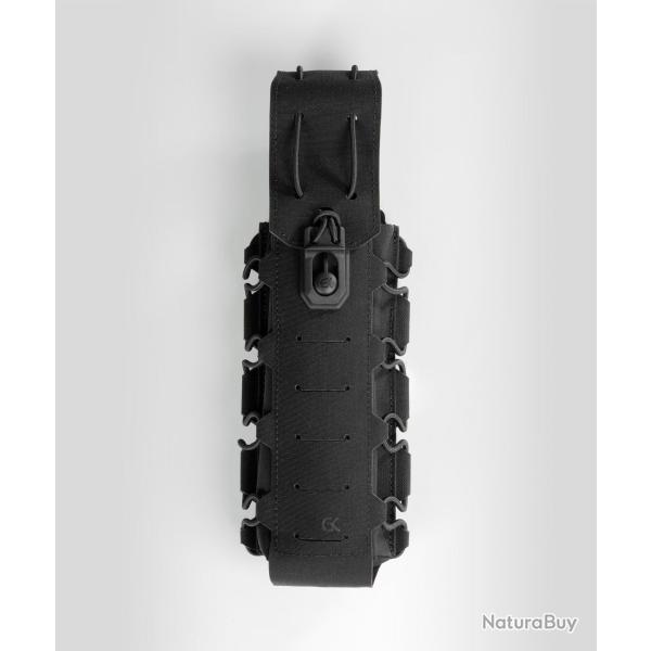 Porte-a�rosol GK Dutycall � rabat sur platine MOLLE - Noir