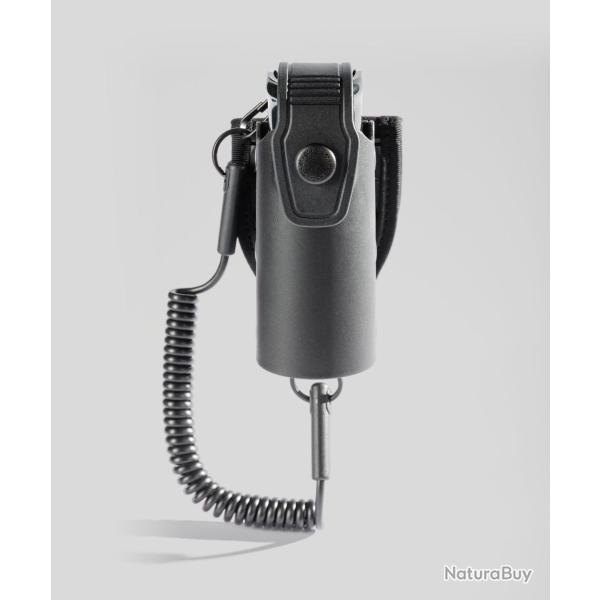 Porte-a�rosol individuel GK Pro � rabat pour bombe lacrymog�ne - Noir