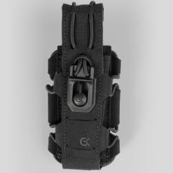 Porte-chargeur 9 mm GK Dutycall sur platine MOLLE - Noir