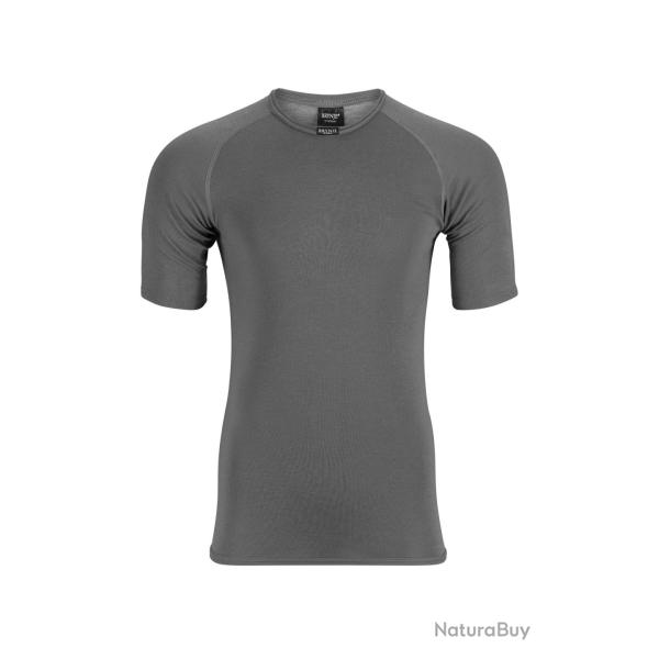 T-shirt thermor�gulateur Brynje Classic laine m�rinos 190 g/m� - Gris / M