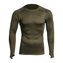 T-shirt thermor&eacute;gulateur hiver A10 Equipment Thermo Performer [0&deg;C > - Vert Olive / S