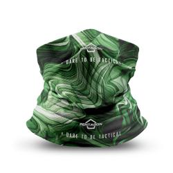 Tour de cou Pentagon Skiron Liquid 100 % polyester 25 &times; 49 cm - &Eacute;meraude / Taille unique