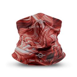 Tour de cou Pentagon Skiron Liquid 100 % polyester 25 &times; 49 cm - Bordeaux / Taille unique