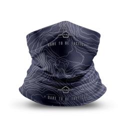 Tour de cou Pentagon Skiron Topographic Map 100 % polyester - Bleu RAF / Taille unique