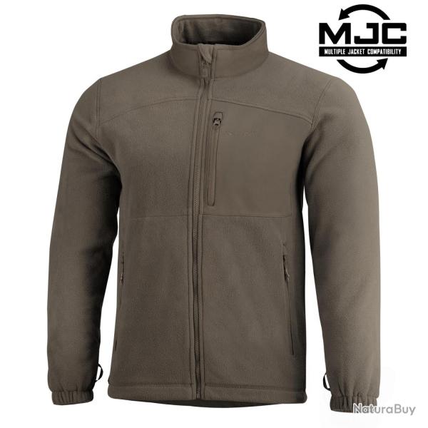 Veste polaire Pentagon Athos 2.5 320 g/m� MJC - Brun gris RAL 7013 / M