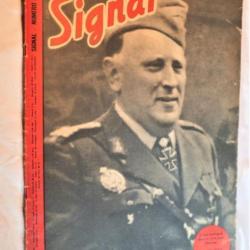 revue SIGNAL le num&eacute;ro 3 de 1944 - WWII troupe d'occupation Normandie 1944